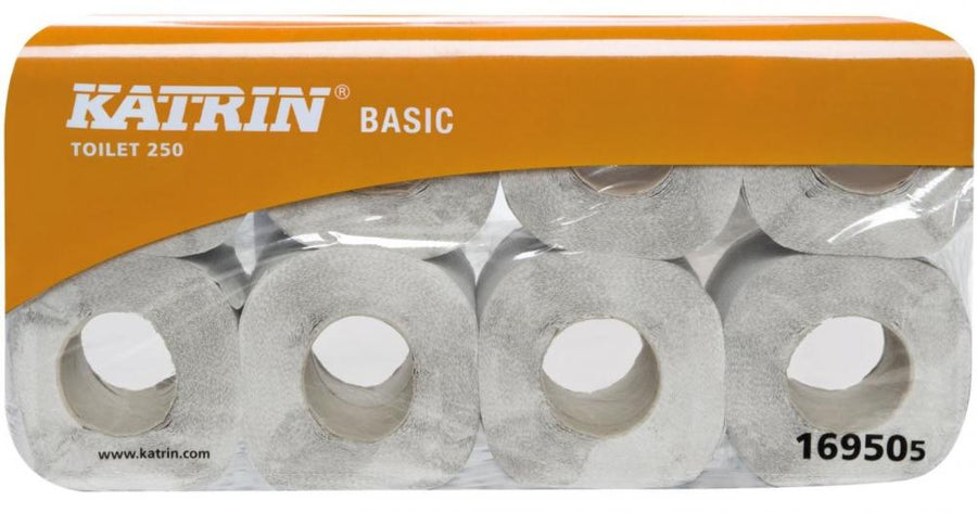 Nordvlies Toiletten-Papier 2-lagig Klopapier 64 ROLLEN