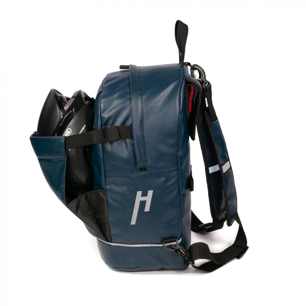 Haberland Bike-Rucksack Lucky Active Plus blau - variable Gepäckträger- & Rucksacklösung