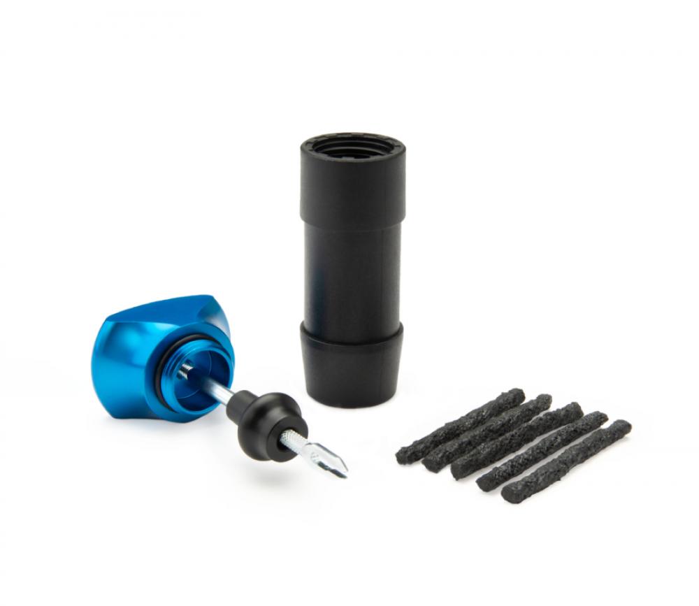 Park Tool TPT-1 Tubeless Tire Plug Tool mit 5 Reparaturstopfen