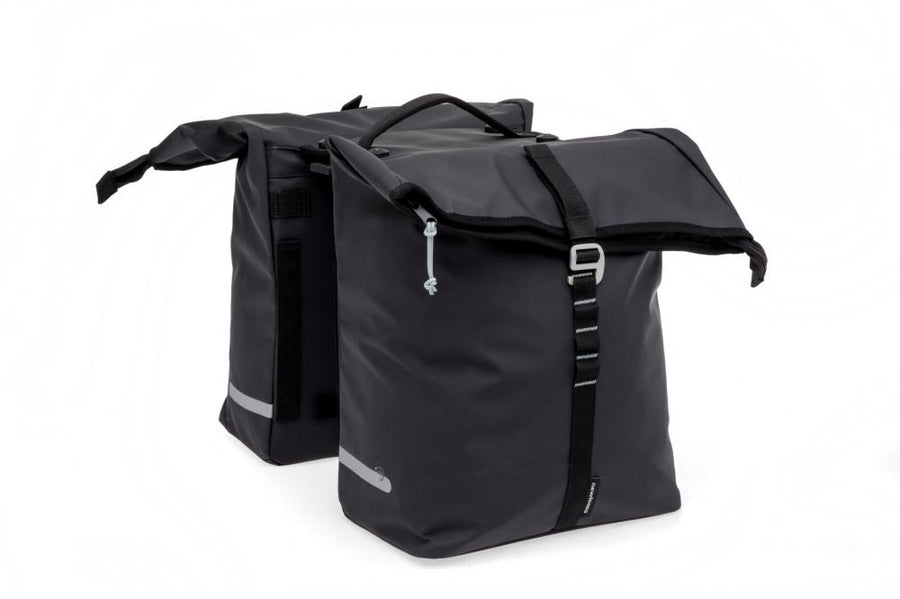 New Looxs Doppelpacktasche Cantos Double MIK 2.0 (ca. 2 x 17 l) - stabile Gepäckträgertasche