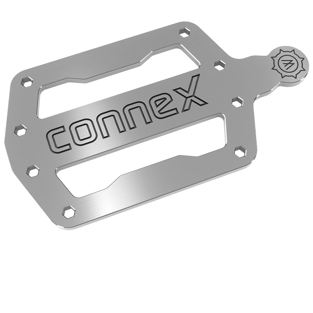 Connex Kettenblattverschleißlehre Pedal-Design 100 g - Verschleißprüfer für Kettenblätter