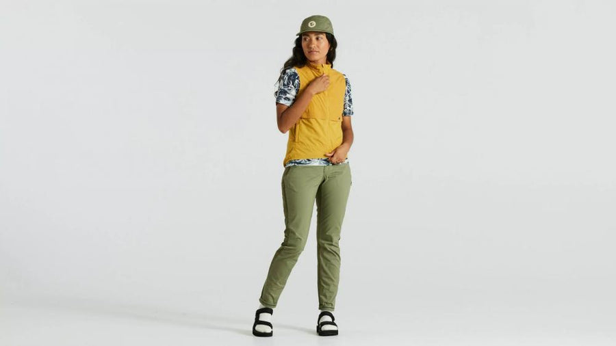 S/F ADVENTURE VEST WMN OCHRE XXS - Damen Outdoor Weste in Gelb