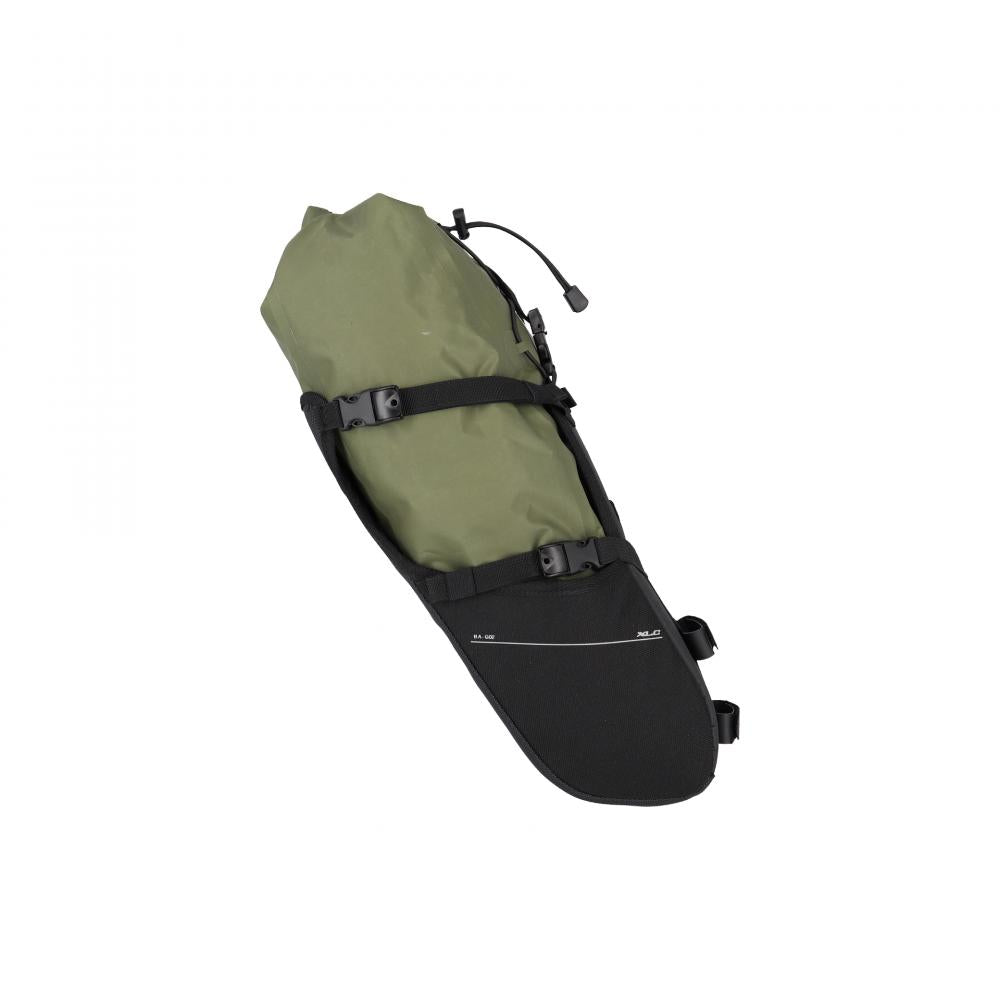 XLC Satteltasche BA-G02 schwarz grün 15 Liter Volumen