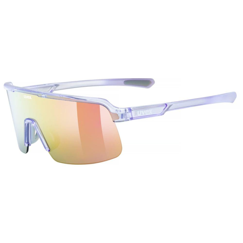 uvex Dyrt Clear - Mirror Red Sportbrille, Einheitsgröße