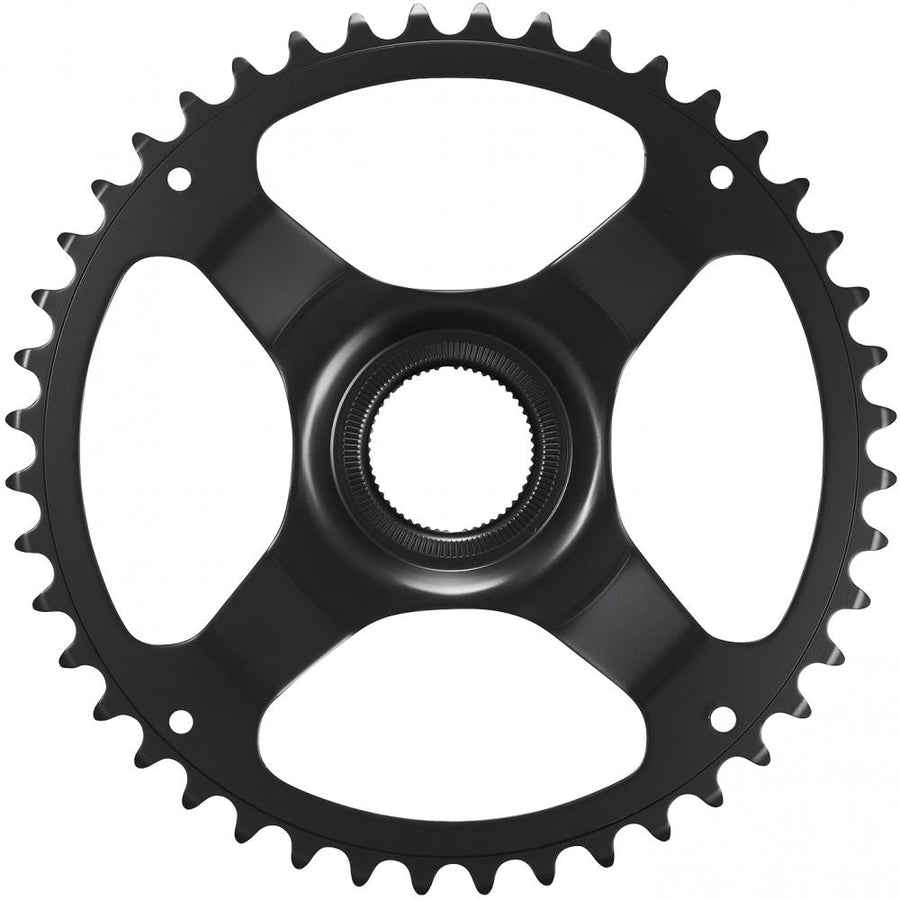 SHIMANO Kettenblatt CR-ET600 44Z ohne KSR - Effiziente Performance für E-Bike Antriebe