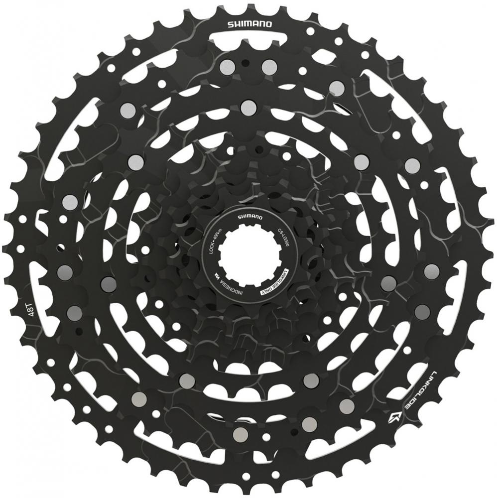 Cues Cs-lg300-10 Linkglide Kassette 10-fach 11-48 Zähne, Langlebig, Sanftes Schalten, Ideal Für E-bikes