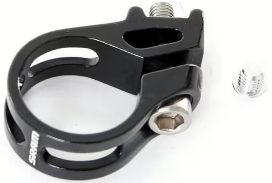 SRAM Lenkerschelle für Trigger XX1/X01/XX/X0/X9/X7/GX Eagle schwarz-glänzend - sichere Shifter-Montage