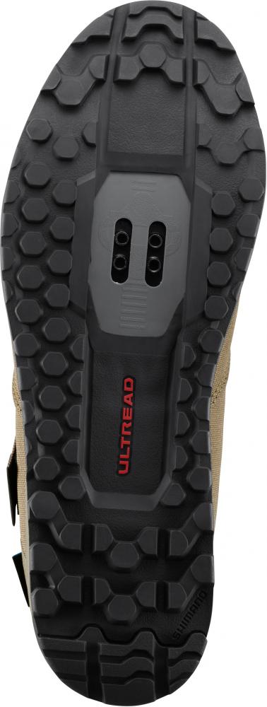 SHIMANO Fahrradschuhe GE500 Herren/Damen MTB SPD Größe 48 Beige Fahrradschuhe - Enduro-orientierte SPD-Schuhe