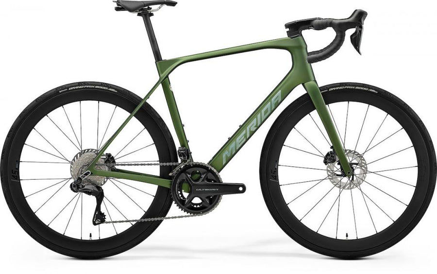 Merida SCULTURA ENDURANCE 8000 XXS matt fog grün - komfortables Performance-Rennrad