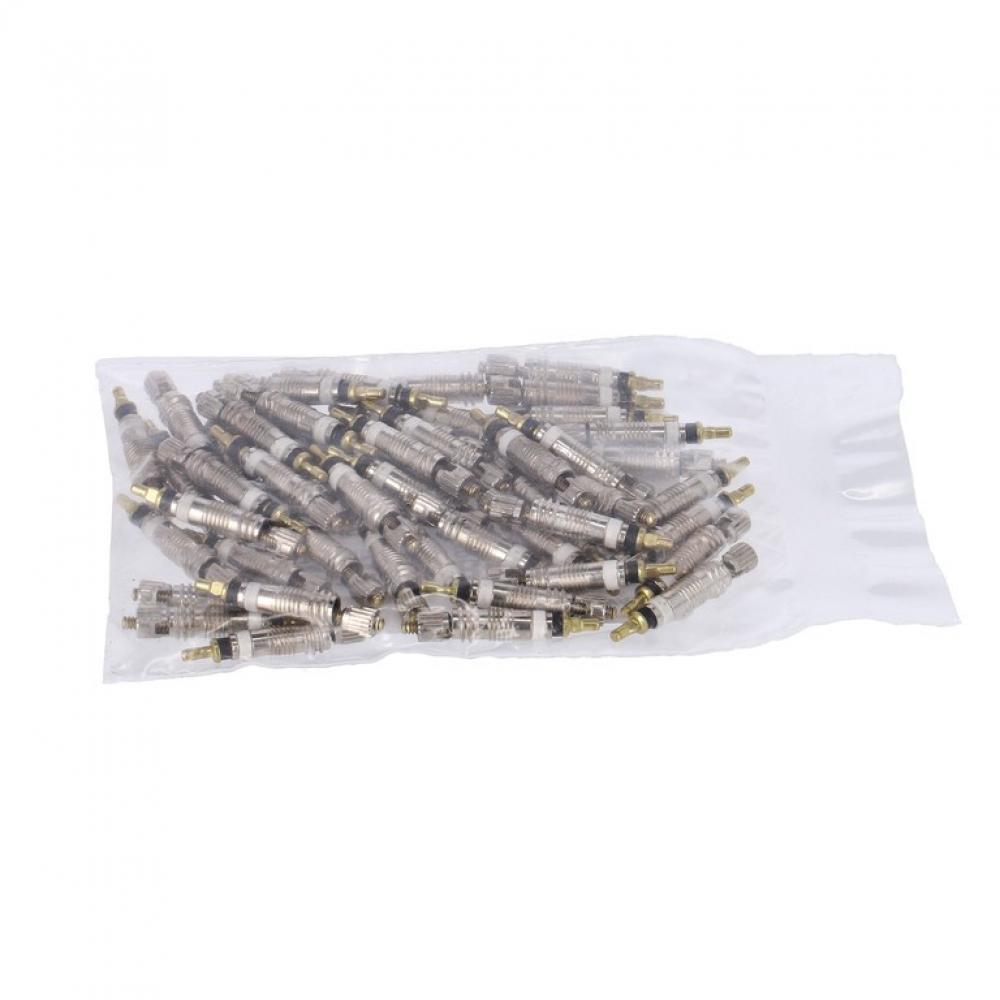 Schwalbe Valve Core SV V002 RECORD Ventileinsatz silber 50 Stück
