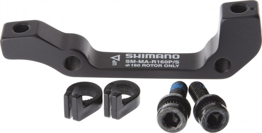 Shimano SM-MA-R160P/S Scheibenbremsadapter IS auf Post Mount hinten 160 mm