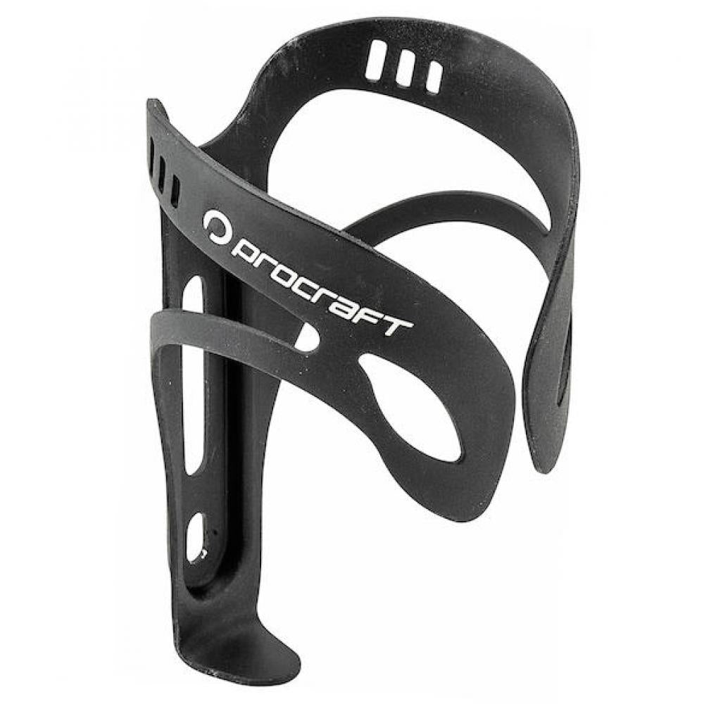 Procraft Flaschenhalter Alu Pro Ø 74 mm Schwarz - Leichter Aluminium-Flaschenhalter 51 g