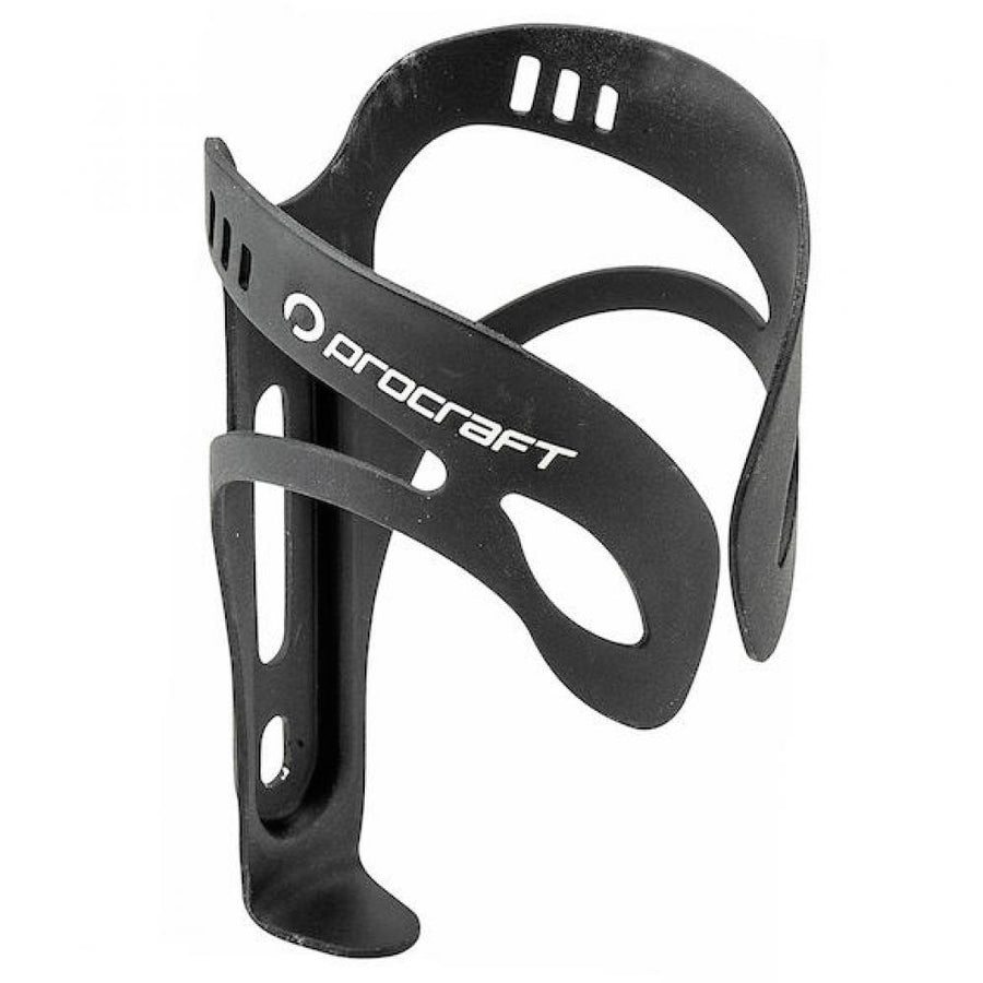 Procraft Flaschenhalter Alu Pro Ø 74 mm Schwarz - Leichter Aluminium-Flaschenhalter 51 g