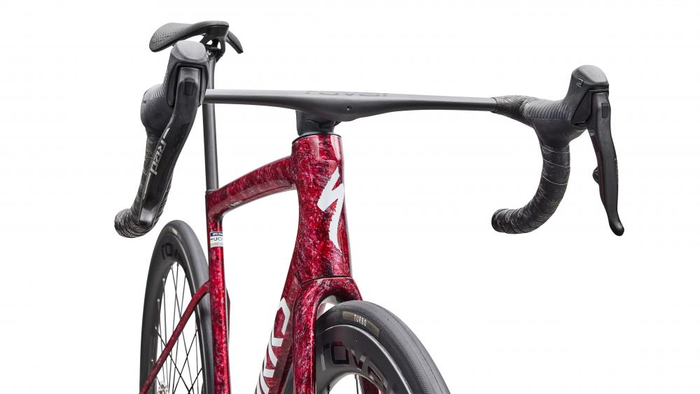 Specialized Tarmac SL8 SW AXS - Rennrad Rahmenset Red Sky/Shadow Silver/White 44cm - Unbekannt
