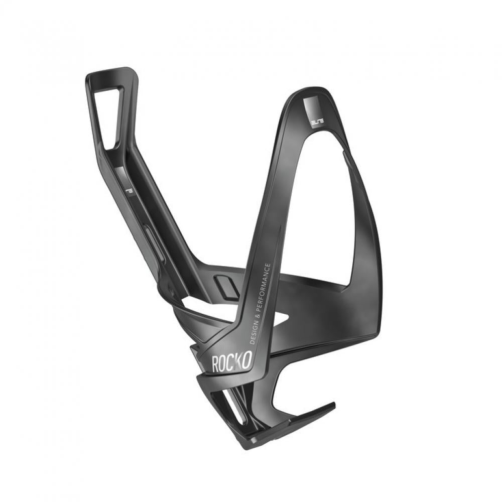 Elite Trinkflaschenhalter Rocko Carbon schwarz matt/weiß