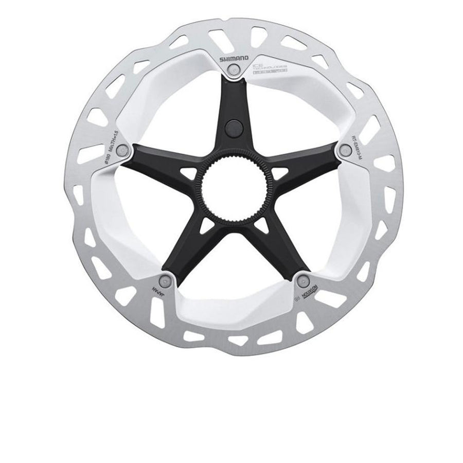 SHIMANO Bremsscheibe RT-EM810 180 mm mit Geschwindigkeitssensor-Magnet - präzise E-Bike-Bremskontrolle