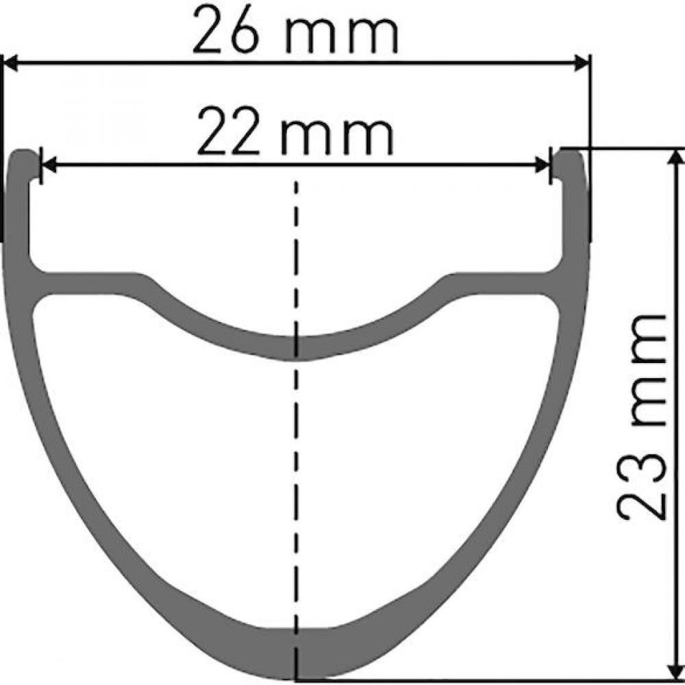 DT Swiss Felge R 500 Disc 28"/700C 24 Loch Schwarz - zuverlässige Alltagsfelge
