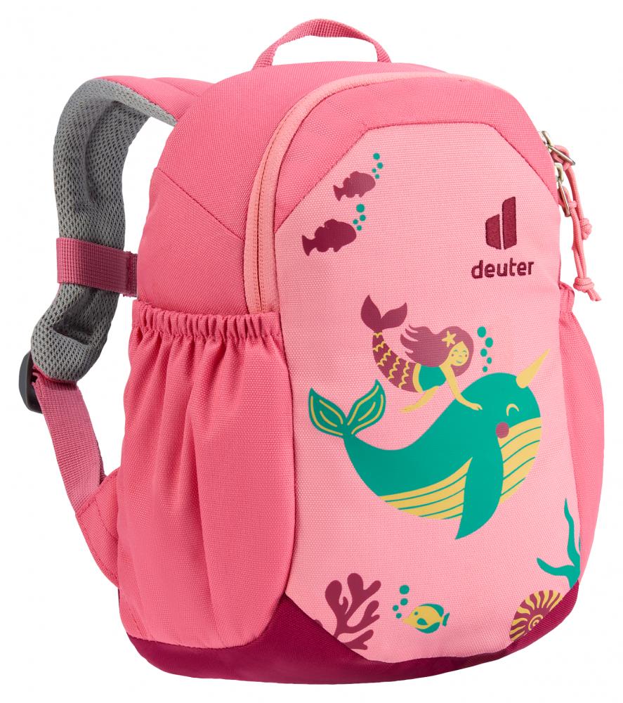 Deuter Pico Kinderrucksack 5 Liter Blossom-Dahlia - Leichter Kinder-Rucksack für Kindergarten und Wanderungen