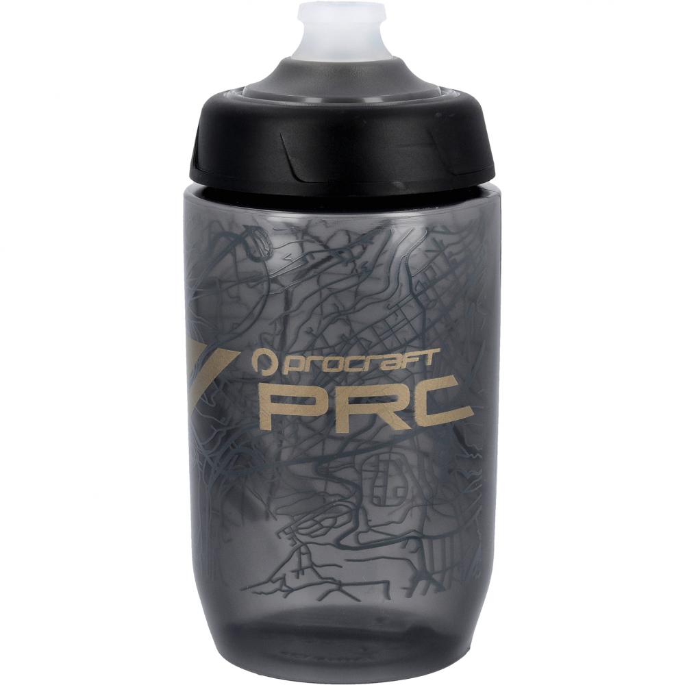 Procraft Trinkflasche Origin smoke/gold 500 ml Smoke/gold - leichte, BPA-freie Fahrradlasche
