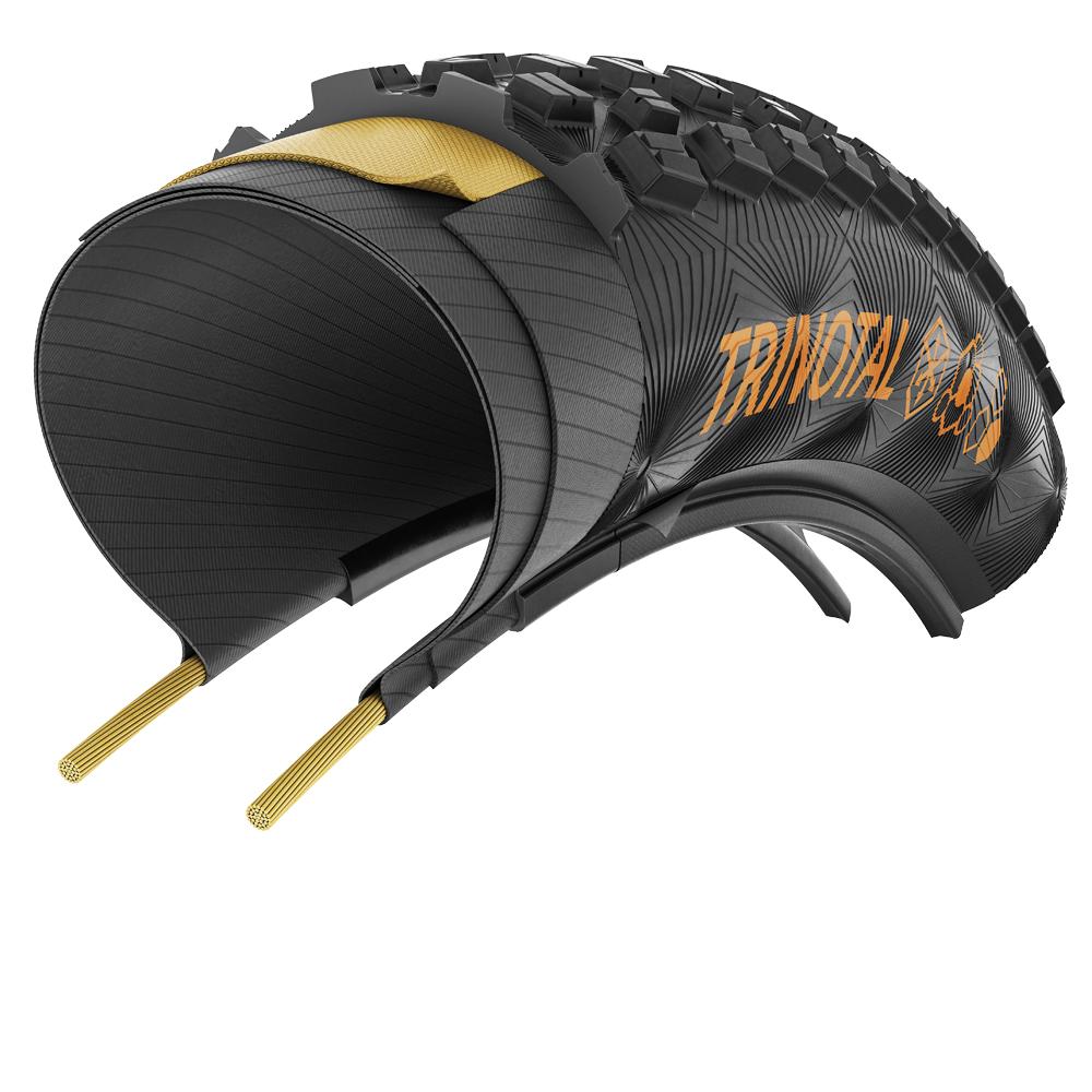 Continental Trinotal Race Rapid 29 x 2,40" (60-622) Faltreifen - Tubeless-Ready für Cross-Country