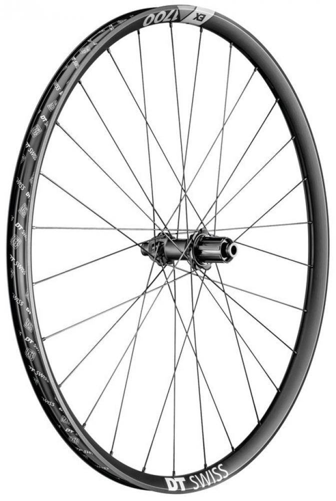 DT Swiss Laufrad EX 1700 SPLINE 29" 622 x 30 mm schwarz - robustes Enduro-Hinterrad