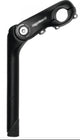 Ergotec Kobra Vario verstellbarer Aluminium-Schaftvorbau, 25,4 mm Lenkerklemmung, 110 mm Ausladung, 180 mm Schaftlänge, -10° bis +50° Winkel, schwarz, Safety Level 2