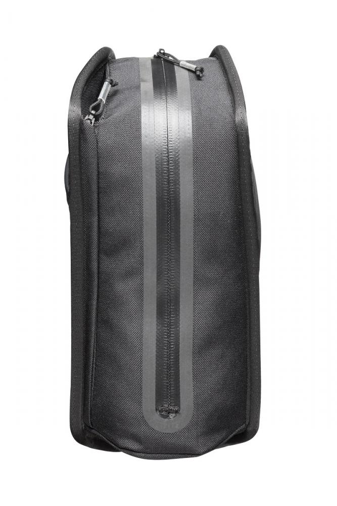 Fidlock TWIST Essential Bag L - 2,4 Liter spritzwassergeschützte Rahmentasche mit magnet-mechanischem Haltersystem, verstaubarem Schultergurt, optimiert für Rahmendreieck, schwarz