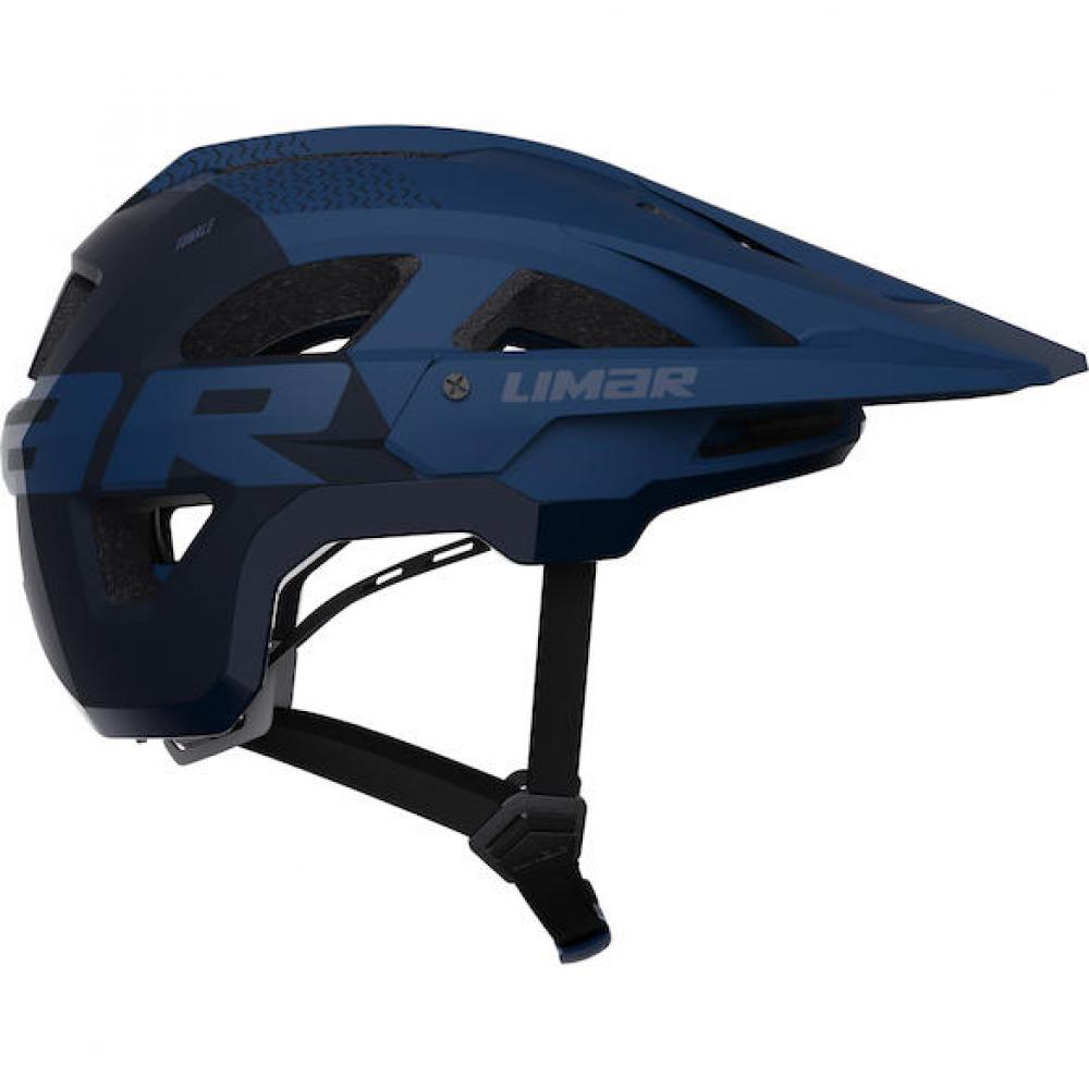 Limar Tonale Matt Dark Blue M Blau - leichter All-Mountain & Enduro Fahrradhelm