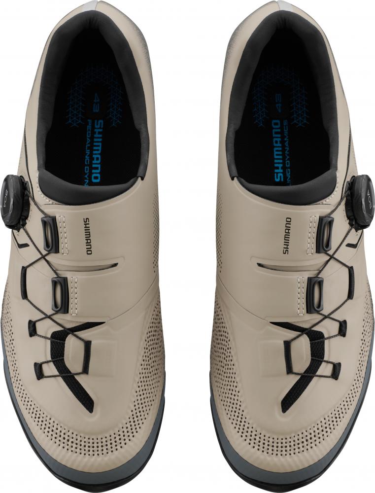 SHIMANO Fahrradschuhe XC503 Herren/Damen MTB SPD Größe 44 breit Beige Fahrradschuhe