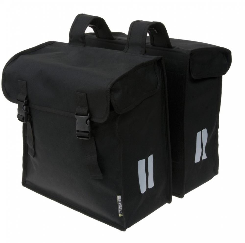 Basil Doppelpacktasche Mara XXL schwarz 18x35x36cm 47l Fahrrad