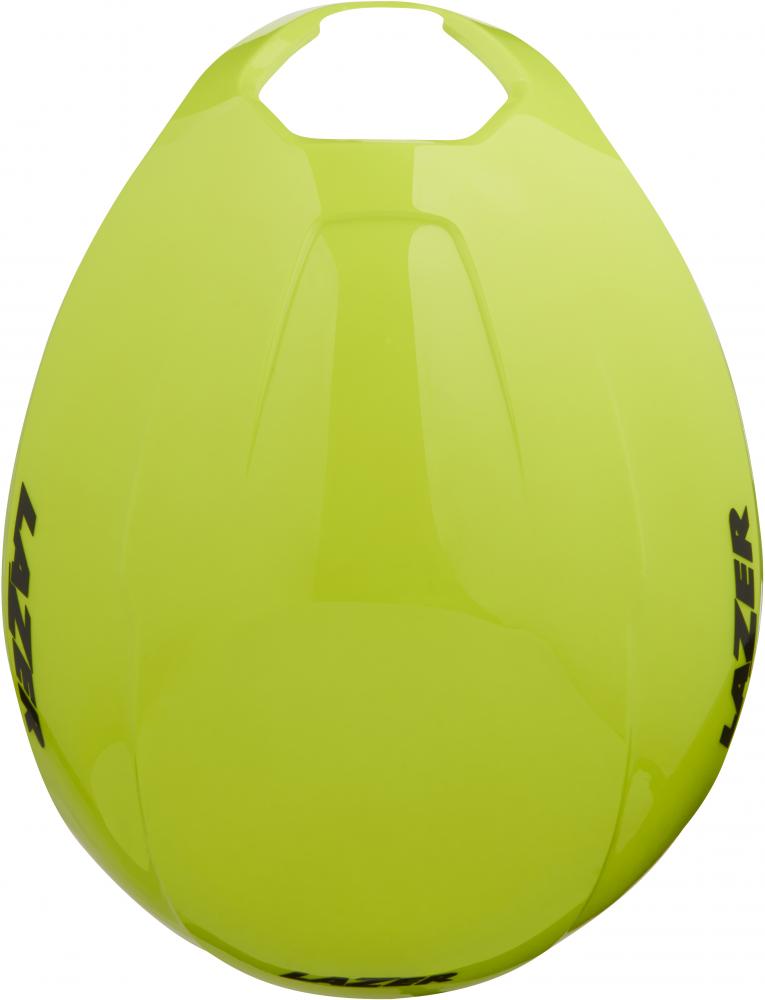 LAZER AEROSHELL STRADA FLASH YELLOW S - aerodynamisches Helm-Cover mit Wetterschutz