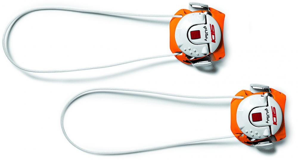 Drehverschluss Tecno-3 Push Kurz Universalgröße Orange/weiß - Präziser Schnellverschluss