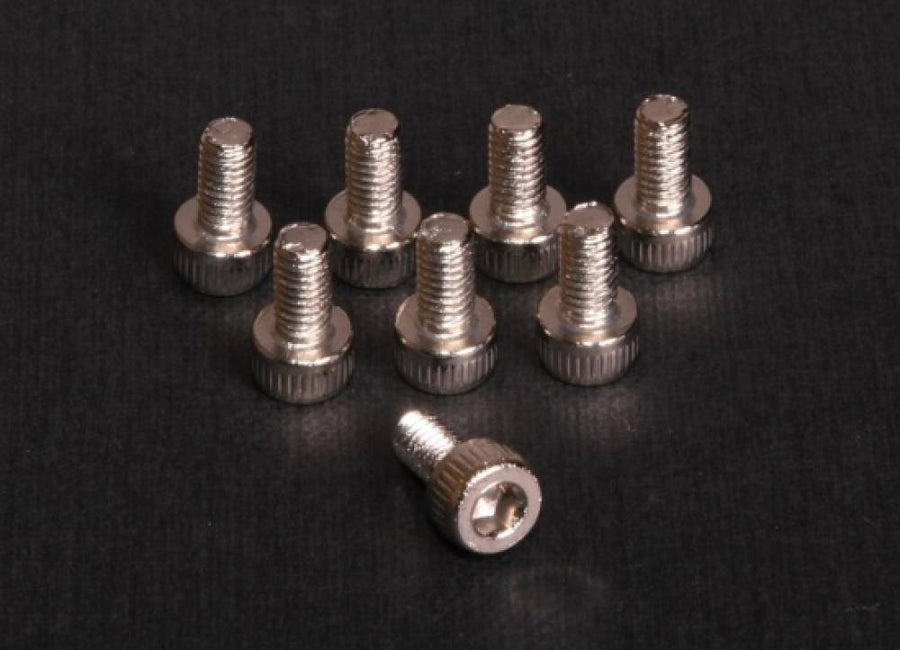 BBB Cycling BBB Schrauben 2x4 Stück silber 2x4 Stück silber - sichere Pedalbefestigung
