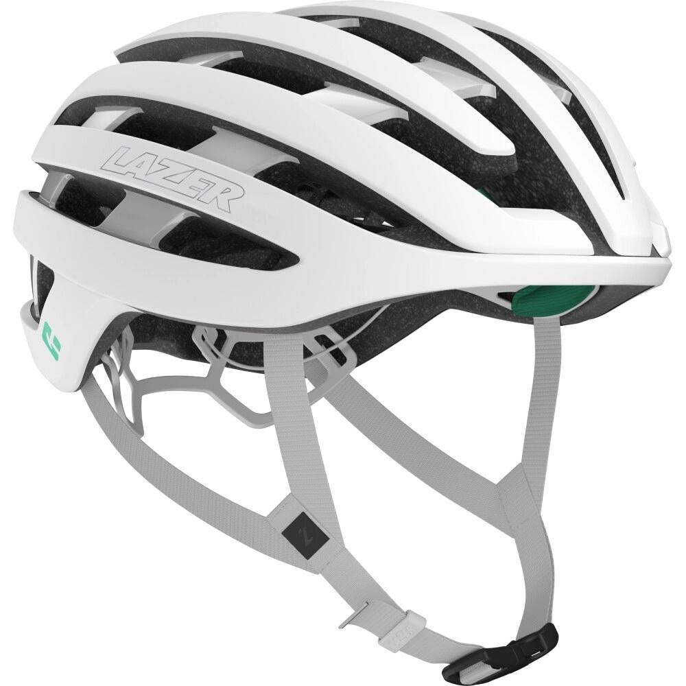 LAZER Z1 KinetiCore white - ultraleichter Rennradhelm mit Rotationsaufprallschutz