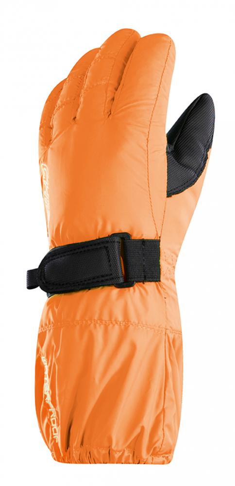 CHIBA Kids Allround Finger - wasserdichte Kinder-Radhandschuhe, Größe 3, orange
