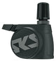 SKS Airspy AV Reifendrucksensor Set für AV/DV Ventile, Bluetooth/ANT+, Echtzeit-Luftdrucküberwachung, wasserdicht, inkl. Diebstahlschutz, schwarz