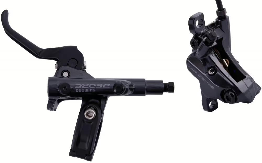 Shimano BR-M6120/BL-M6100 Scheibenbremse vorn - kraftvolle 4-Kolben-Performance für Trail & Enduro
