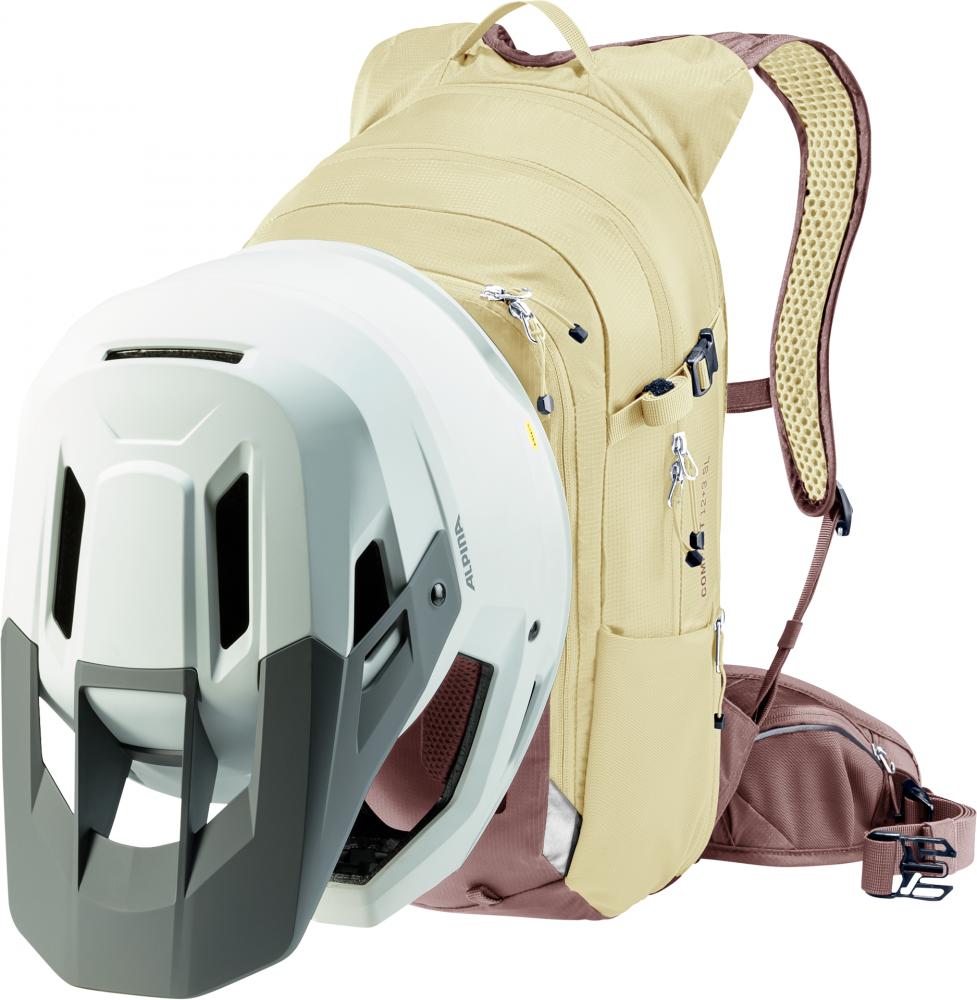 Deuter Compact 12+3 SL Damen Fahrradrucksack 12 Liter jade-sand - Stabiler Sitz & gute Passform