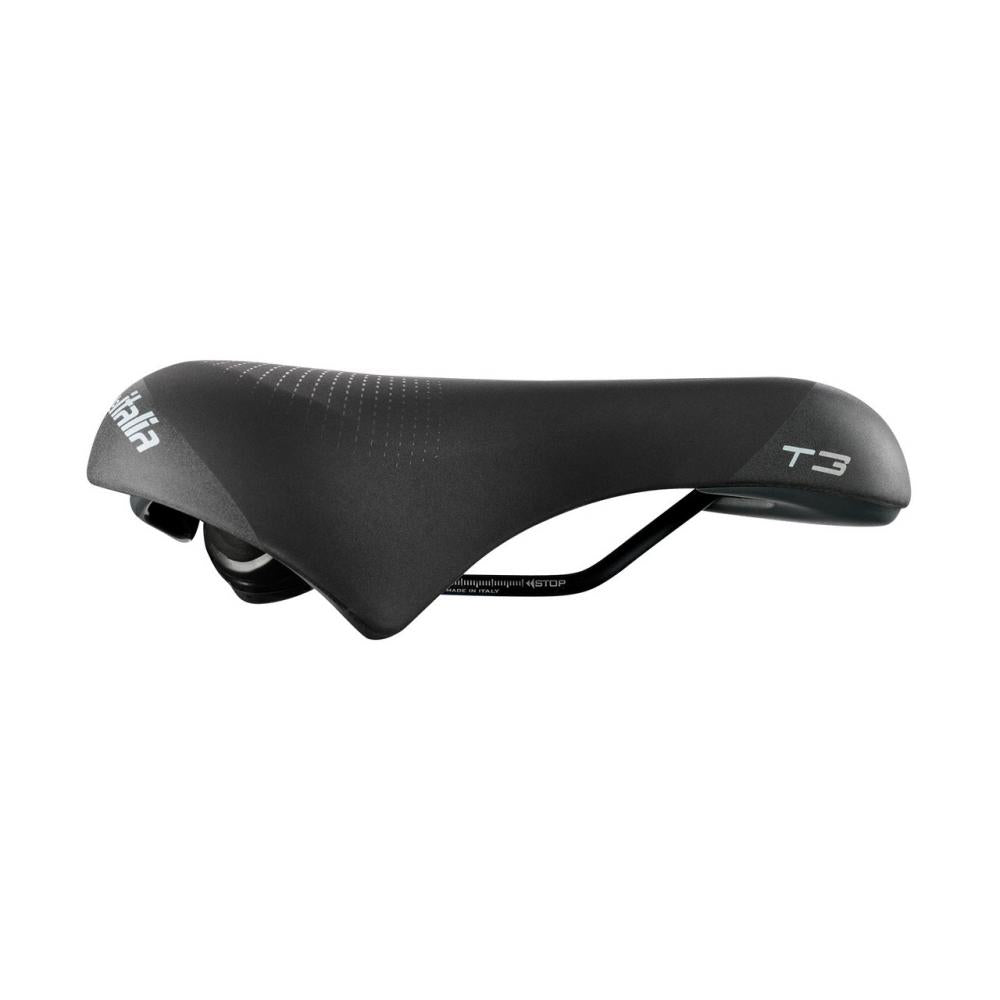 Selle Italia T 3 Flow S2 City-/Touring-Sattel 210 × 267 mm, Soft-Tek / Light Gel, Flow-Aussparung