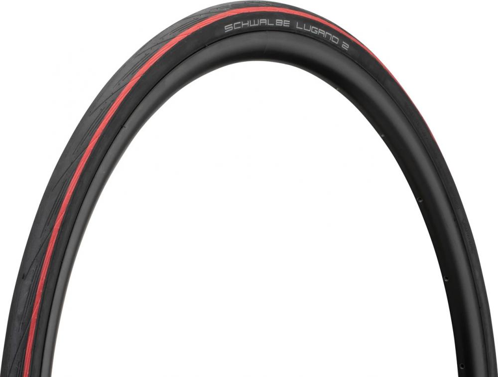 Schwalbe Reifen LUGANO II 700x25C ETRTO 25-622 SiC K-Guard Active Line Tube HS471