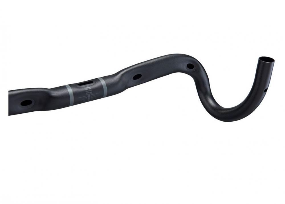 Ritchey Comp Streem Drop Lenker 31.8mm 42cmx128x73mm 5°/2° int. Zugverlegung bb schwarz