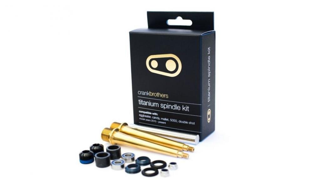 Crankbrothers Spindle Achsen Upgrade Kit kurz