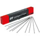 DT Swiss Speiche Competition 2.0 / 1.8 286 mm schwarz - leichte, robuste Straightpull-Speiche
