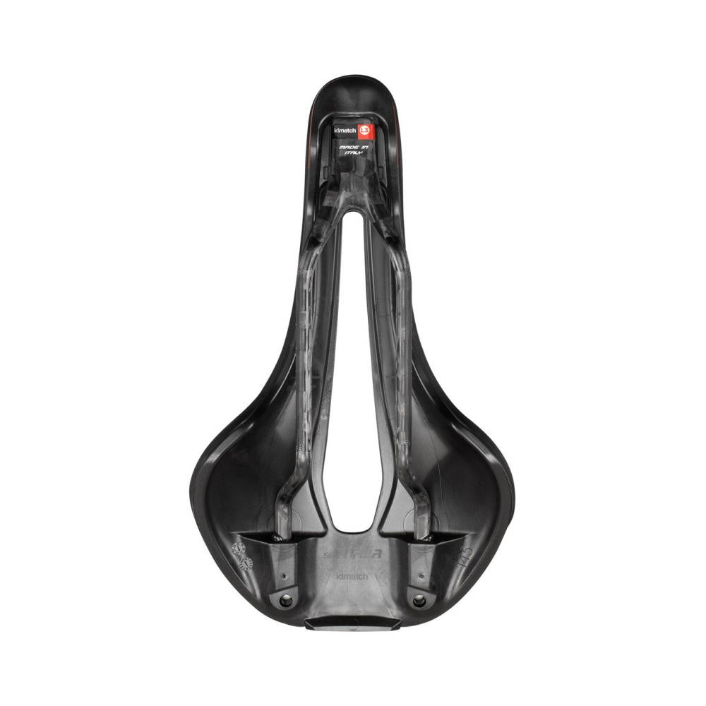 Selle Italia Flite Boost KitCarbon SF L3 - Rennrad-/Gravel-Sattel, Carbon-Streben, Superflow Aussparung, 145×248 mm