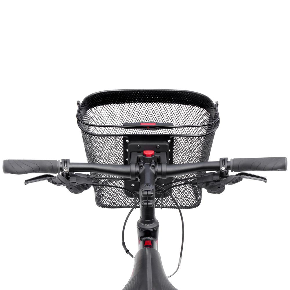 KLICKfix Fahrradkorb Uni Korb schwarz H 26 x L 25 x B 35cm