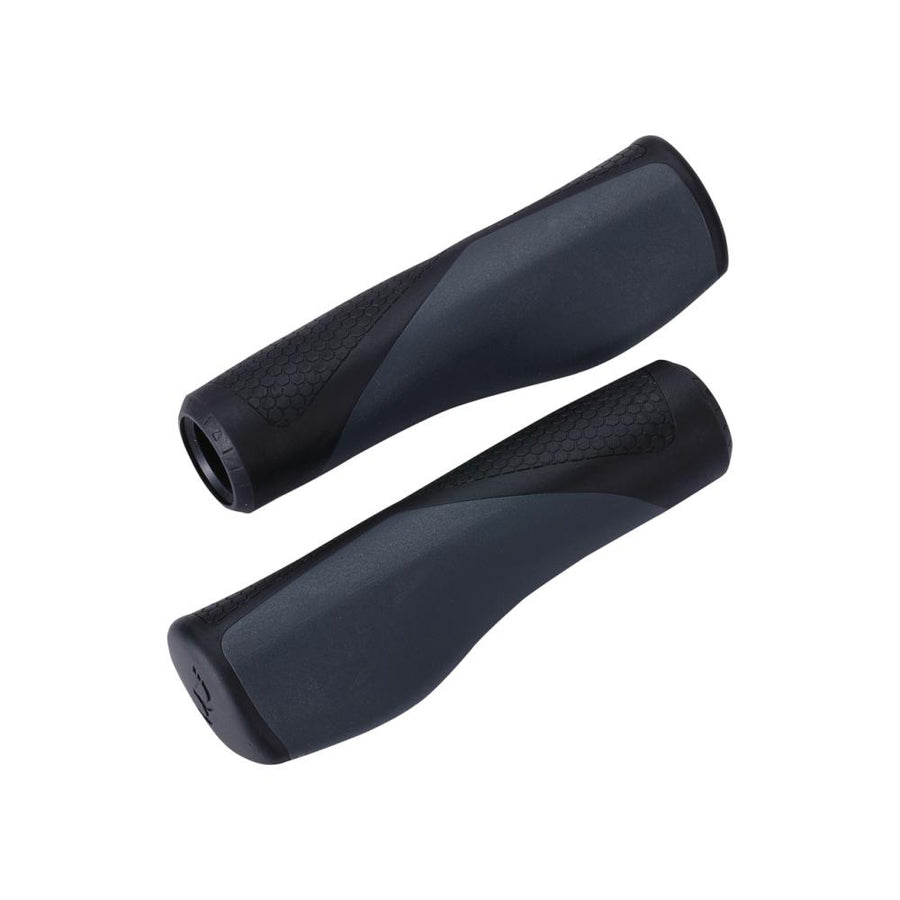 BBB Cycling BBB Griffe Boa 130mm schwarz/dunkelgrau 130mm schwarz - ergonomischer Komfortgriff