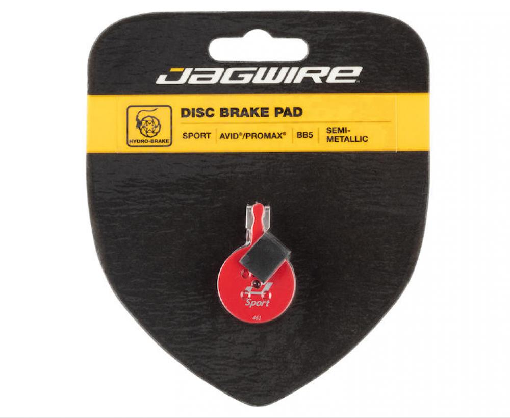 Jagwire Bremsbeläge Disc Sport Semi-Metallic für Avid BB5 und Promax - Hochleistungs-Bremsbeläge