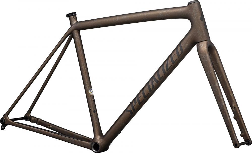 CRUX 10R Rahmenset 61cm - Burnt Gold Metallic/Black Pearl/Obsidian - Unbekannt