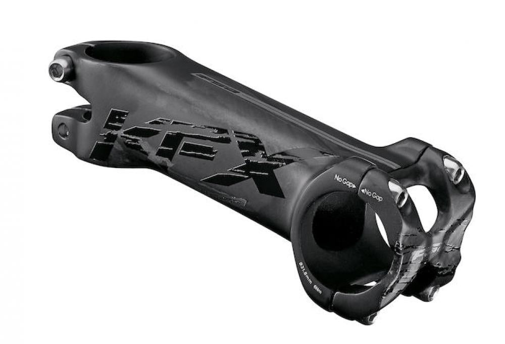 Kfx Vorbau 31,8 X 80 Mm -12° Schwarz - Carbon-lenker Für Mtb & Rennrad