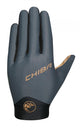 CHIBA Eco Glove Pro Touring - Radhandschuh, XL, dunkelgrau, atmungsaktiv & nachhaltig